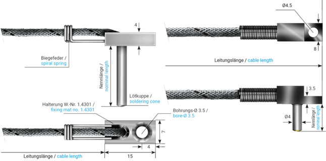 Winkel-Thermoelement