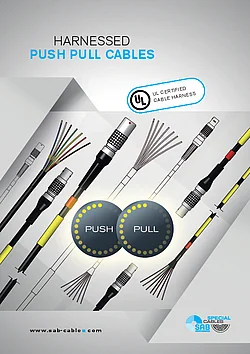 Assembled push-pull cables
