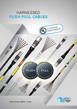 Assembled push-pull cables